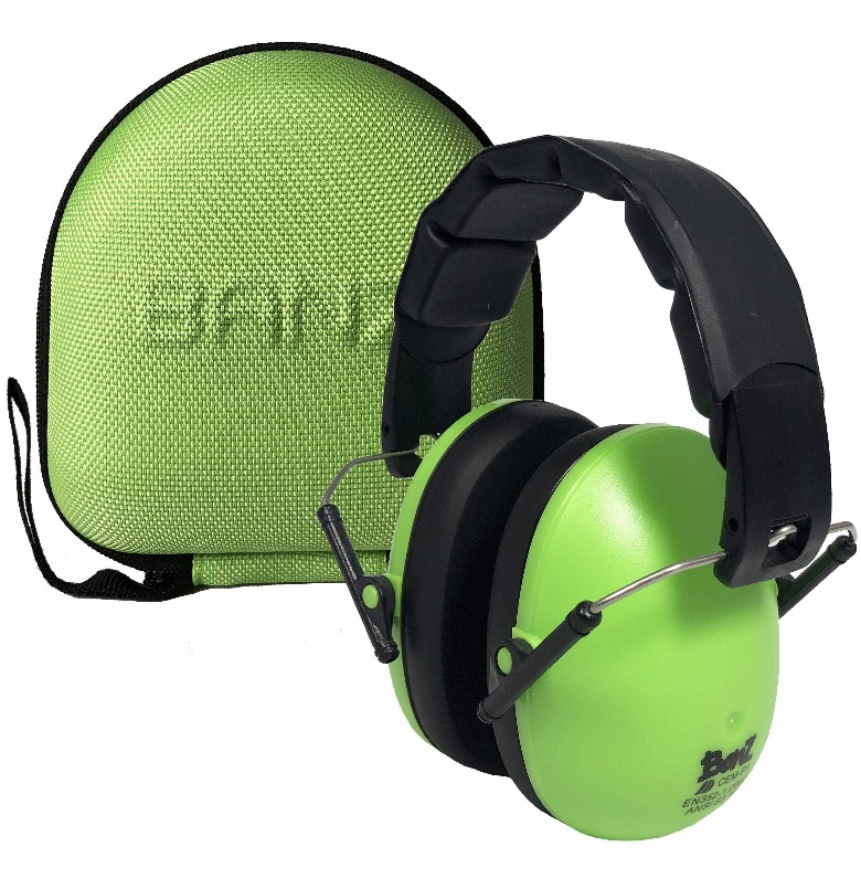 Kids Earmuffs with ZeeCase - Peridot