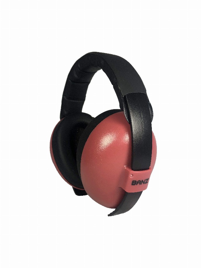 Team Colors - Baby Earmuffs and Kids Earmuffs - Baby Maroon