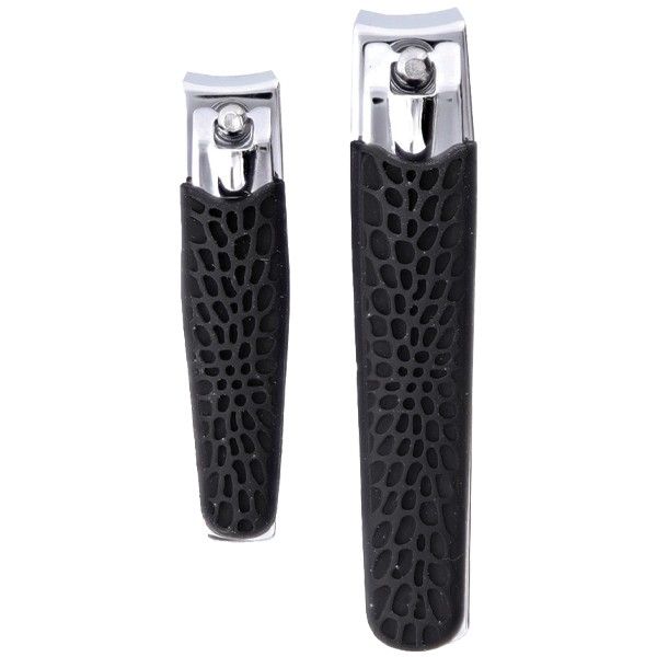 Nail Clipper Set with Rubberized Grip