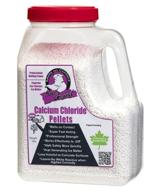 7lb Jug of Bare Ground Calcium Chloride Pellets