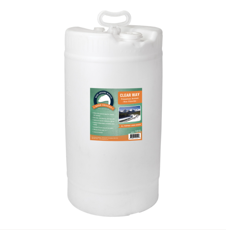 Clear Way Non Chloride Potassium Acetate 15 gallon