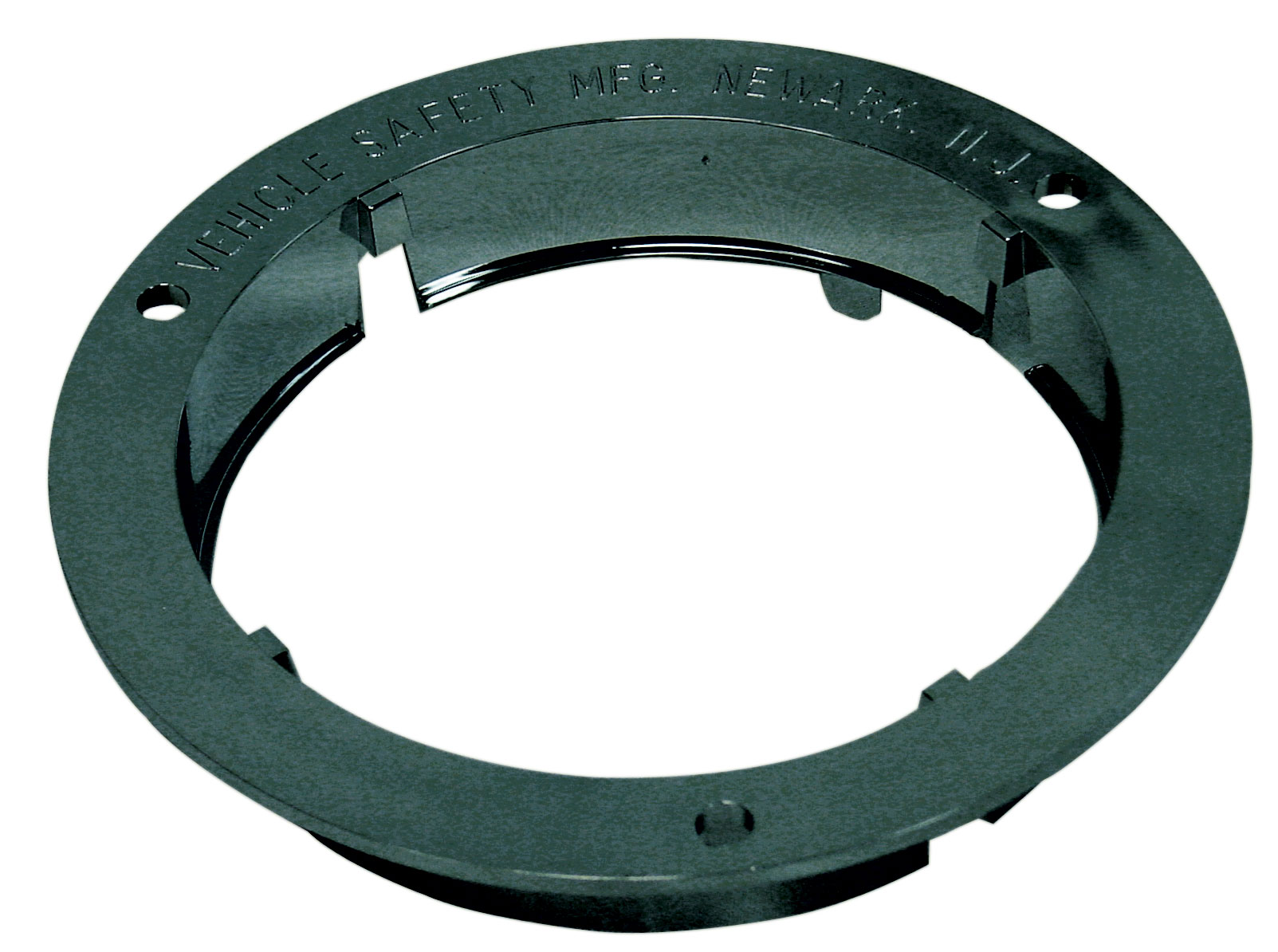 Flange Black 4" Locking - Carded