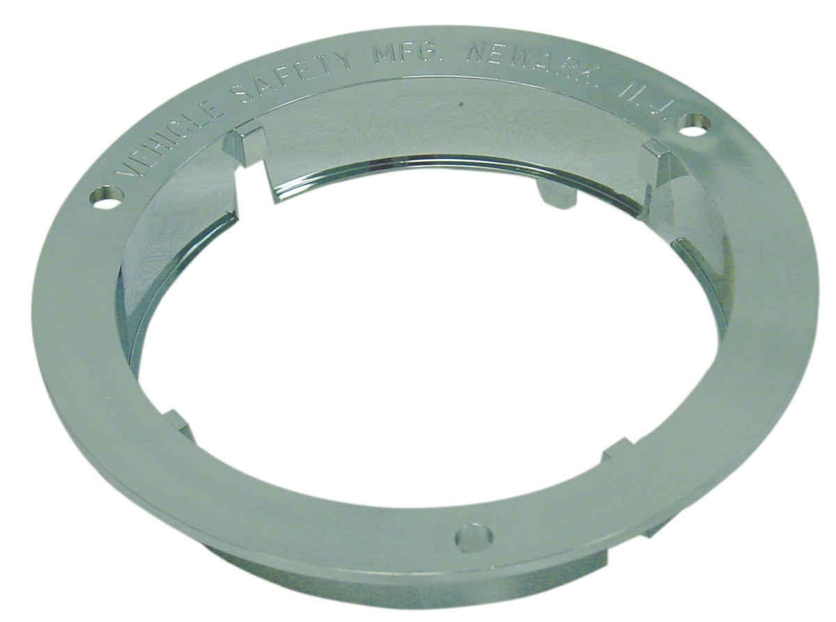 Flange Chrome 4" Locking - Carded