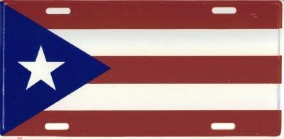 PUERTO RICO LICENSE PLATE