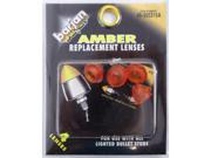 BARJAN AMPER REPLACEMENT LENSES FOR BARJAN AND OTHER BRAND LIGHTED BULLET STUDS