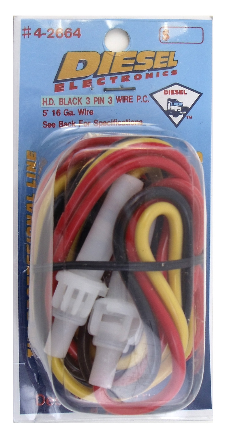 #4-2664 3 Pin Standard 3 Wire Power Cord