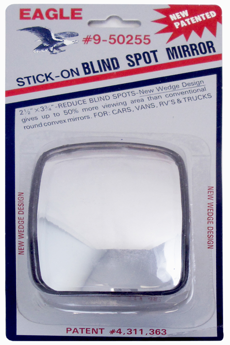 2-1/2" X 3-3/4" RECTANGULAR SPOT MIRROR