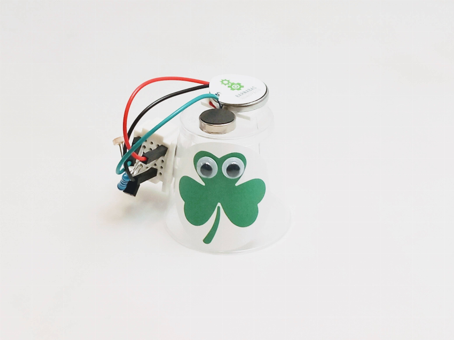 Dancing Shamrock Robot Light Sensor Circuit Project