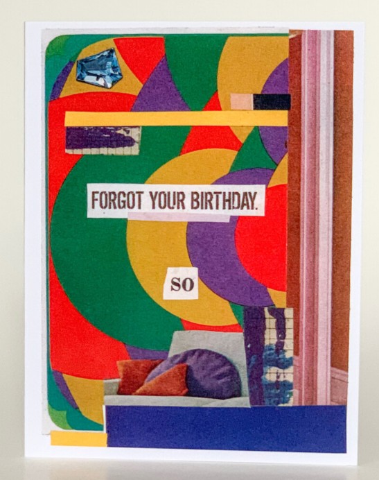 Birthday Greeting Card (Pack of 6) - Forgot Your Birthday so