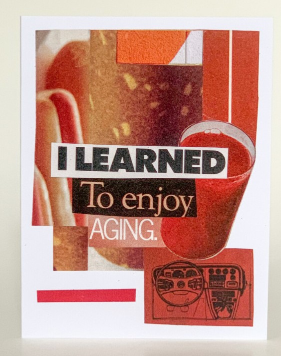 Birthday Greeting Card (Pack of 6) - I Learned to Enjoy