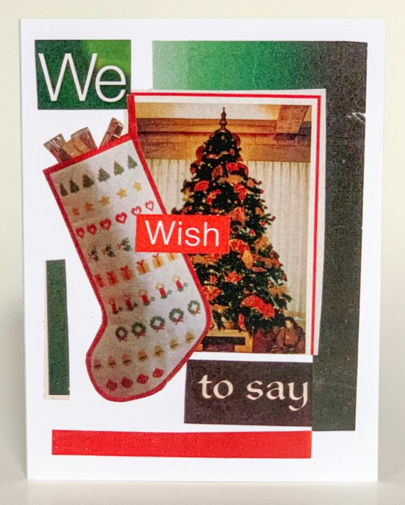Christmas Greeting Card (Pack of 6) - We Wish to Say