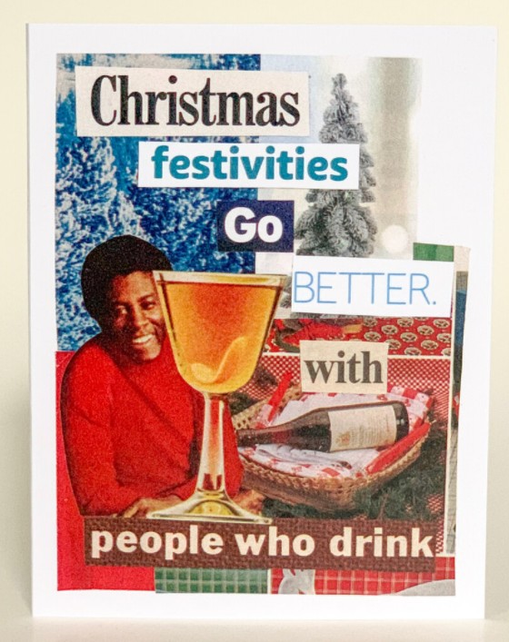 Christmas Greeting Card (Pack of 6) - Christmas Festivities Go Better