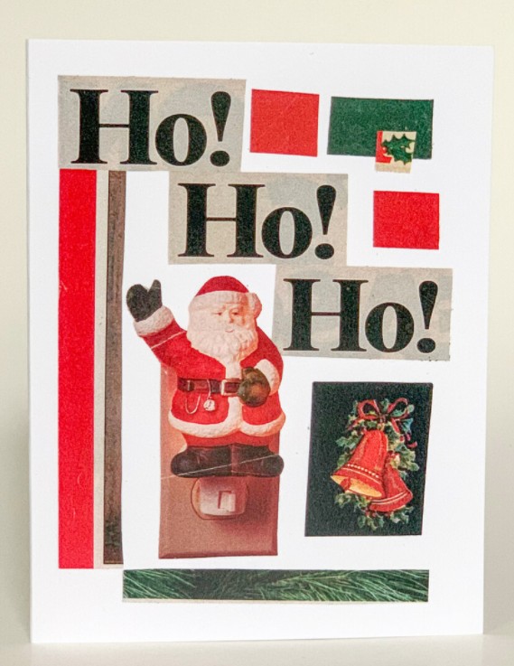 Christmas Greeting Card (Pack of 6) - Ho! Ho! Ho!