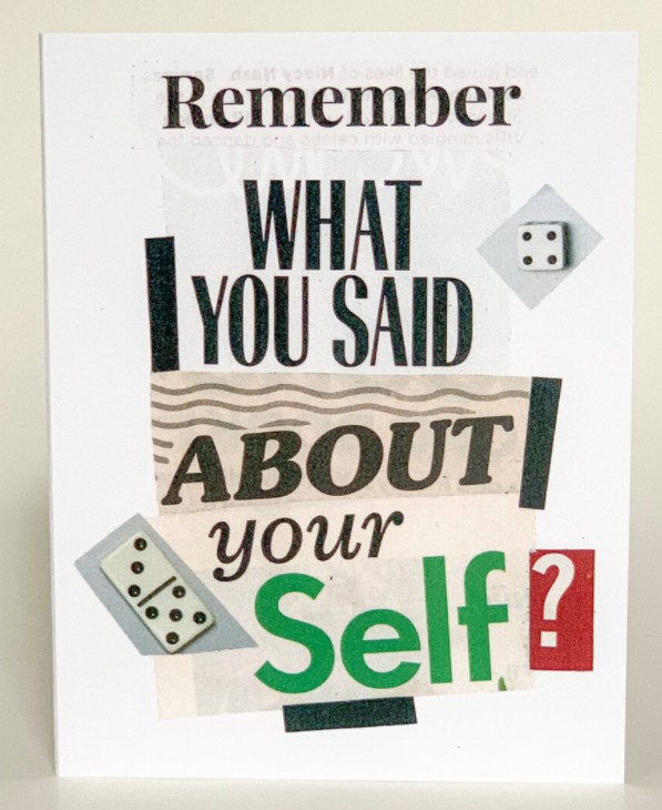 Encouragement Greeting Card (Pack of 6) - Remember What You Said