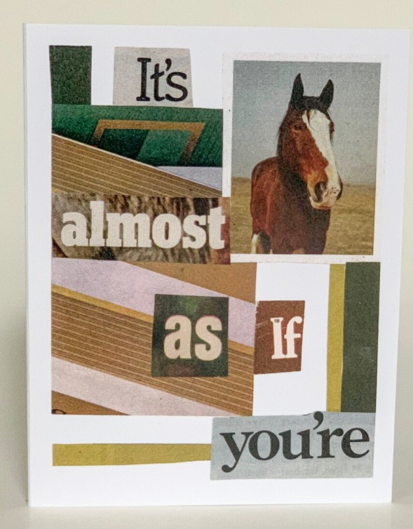 Encouragement Greeting Card (Pack of 6) - It's Almost As If
