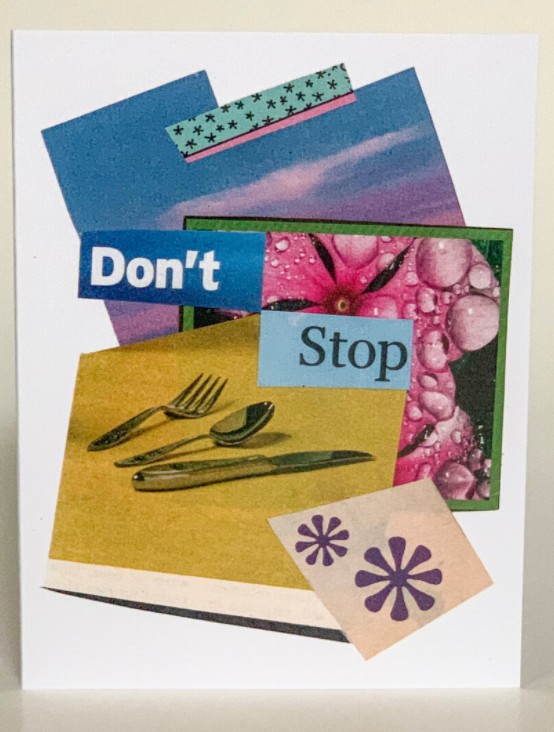 Friends Greeting Card (Pack of 6) - Don't Stop