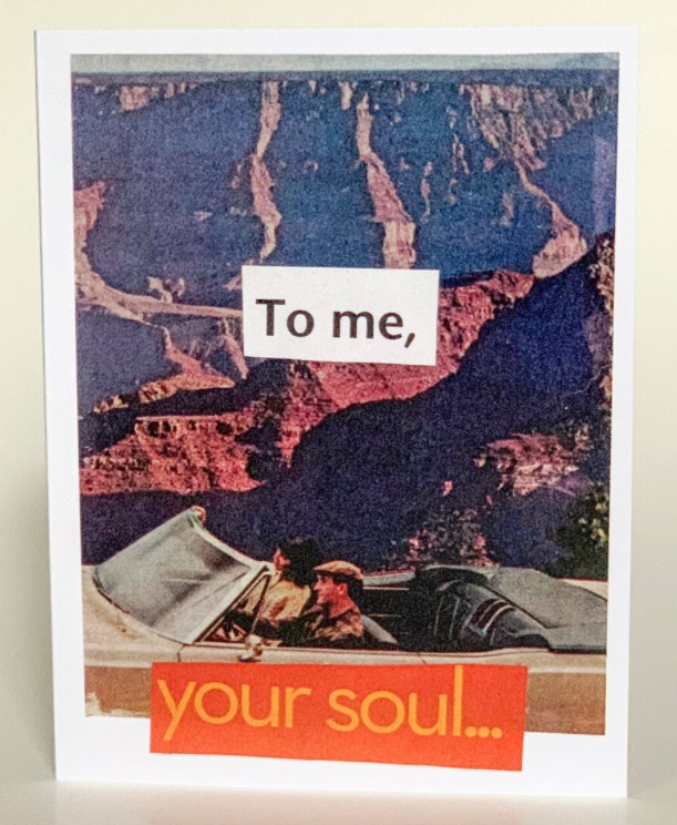 Friends Greeting Card (Pack of 6) - To Me Your Soul