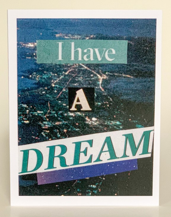 Healing Greeting Card (Pack of 6) - I Have A Dream