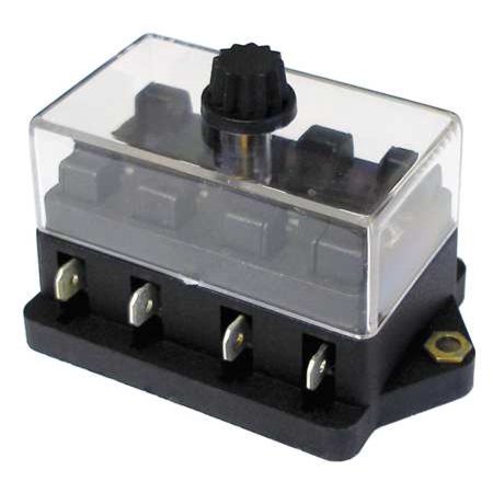 ATO/ATC FUSE BLOCK WITH COVER, 4 POSITION