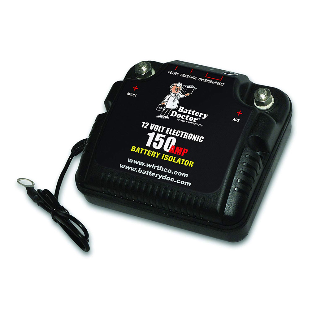 BATTERY DOC BATTERY ISOLATOR- 12V / 75 AMP / 150 AMP PEAK