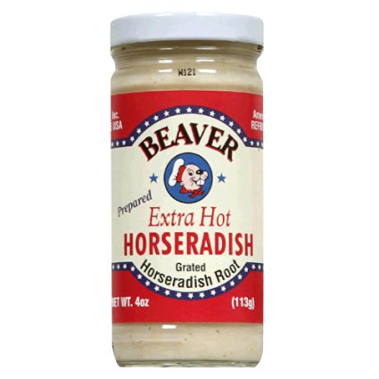 Beaver Extra Hot Horseradish (12x4 OZ)