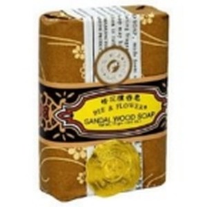 Bee & Flower Sandalwood Bee & Flower Soap (4x4.4 Oz)