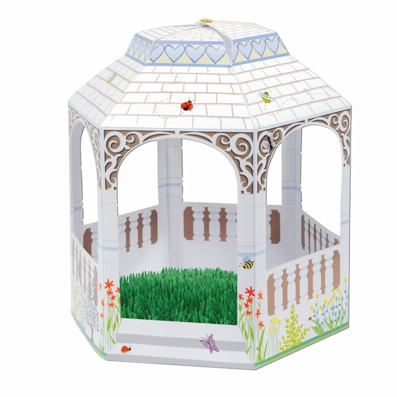 3-D Centerpiece - Multi-Color Baby Shower 3-D Gazebo