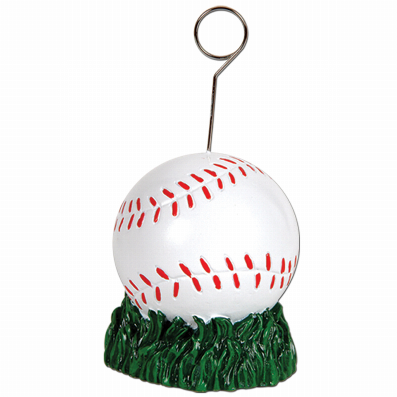 Balloon/Photo Holders - Baseball Baseball