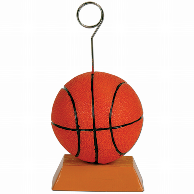 Balloon/Photo Holders - Basketball Basketball