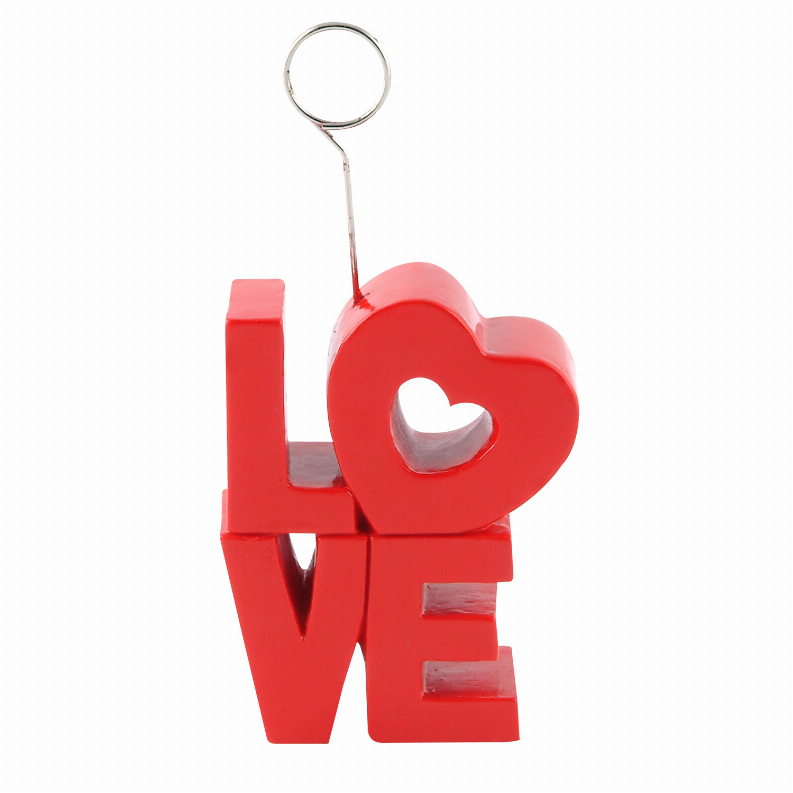 Balloon/Photo Holders - General Occasion Red Love