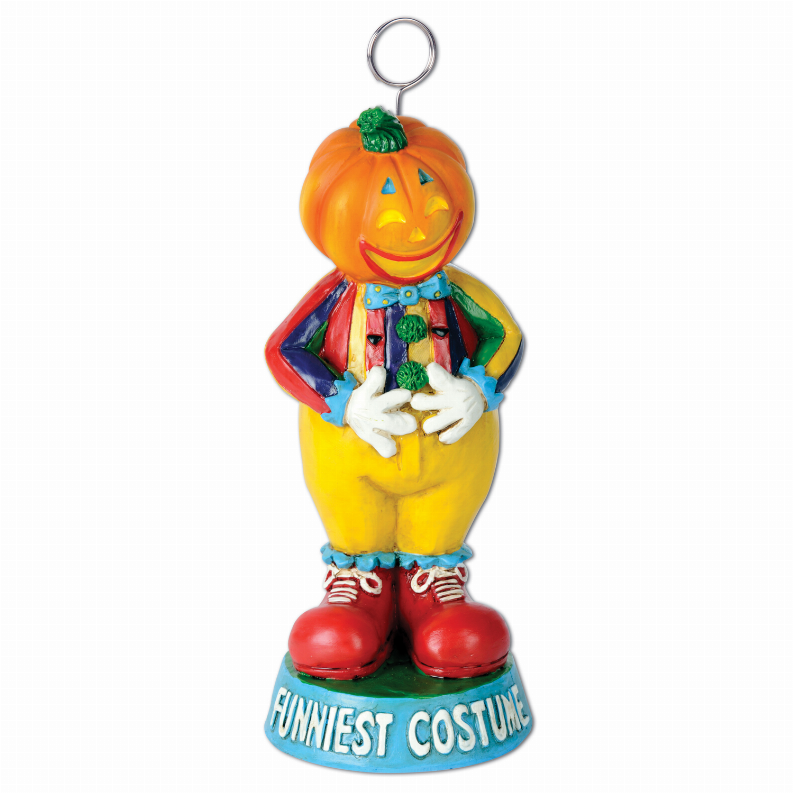 Balloon/Photo Holders - Halloween Funniest Trophy