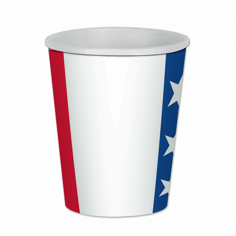 Beverage Cups for Parties & Occasions - 9 OzPatrioticPatriotic