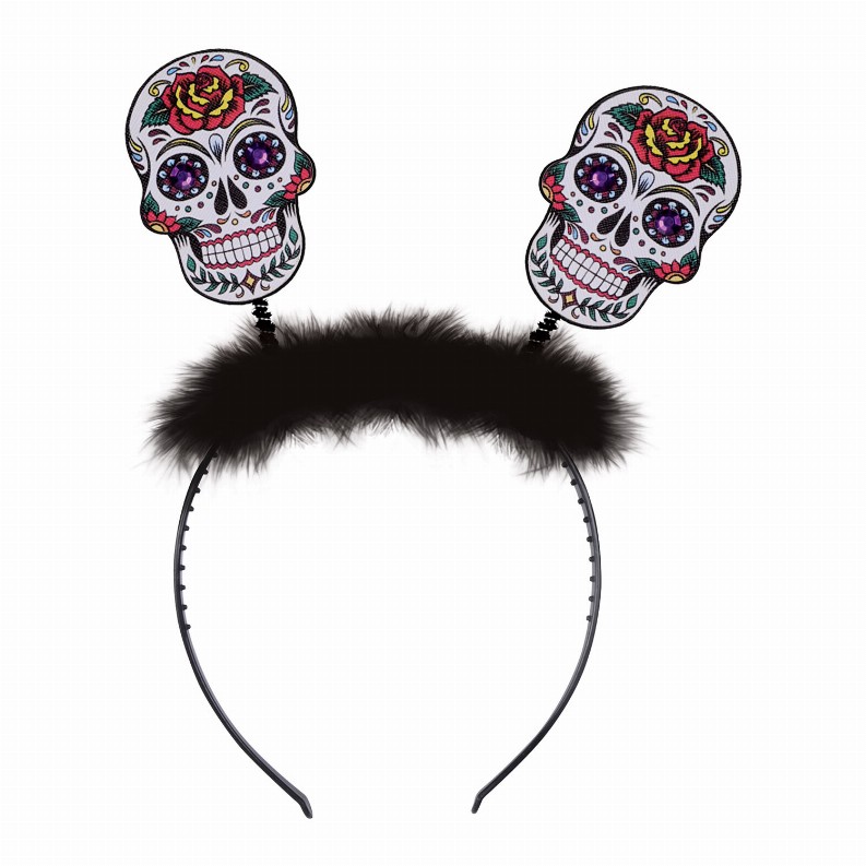 Boppers and Headbands - Day of the Dead Day Of The Dead Sugar Skull Boppers