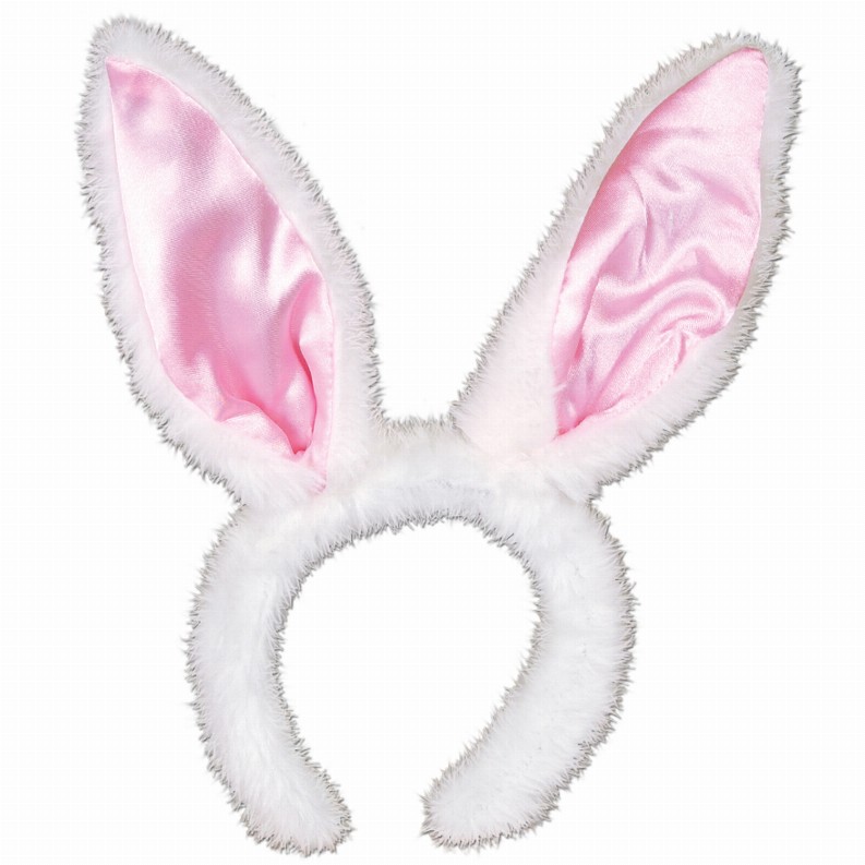 Boppers and Headbands - Easter Plush Satin Bunny Ears
