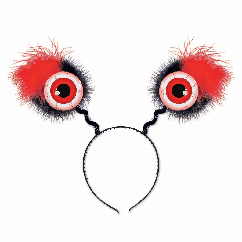 Boppers and Headbands - Halloween Eyeball Boppers in Red