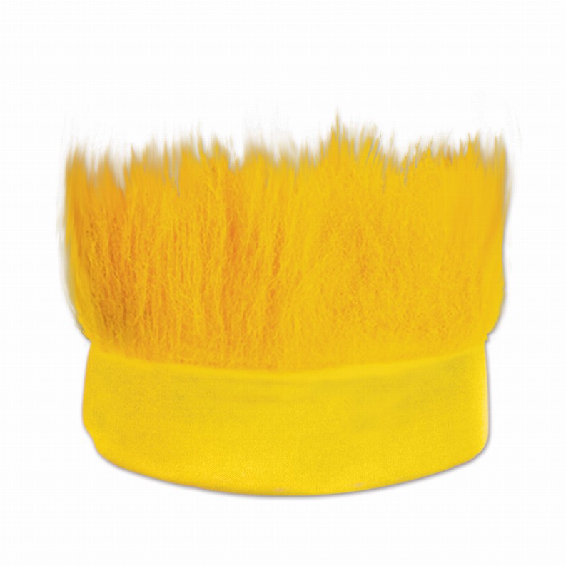 Boppers and Headbands - Sports Hairy Headband in Yellow