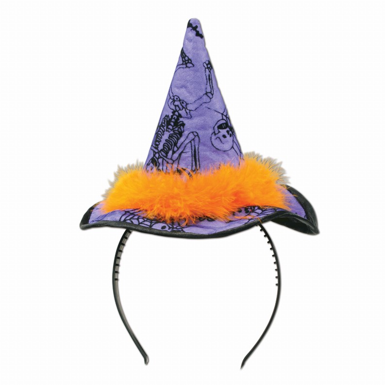 Boppers and Headbands - Halloween Witch Hat Headband