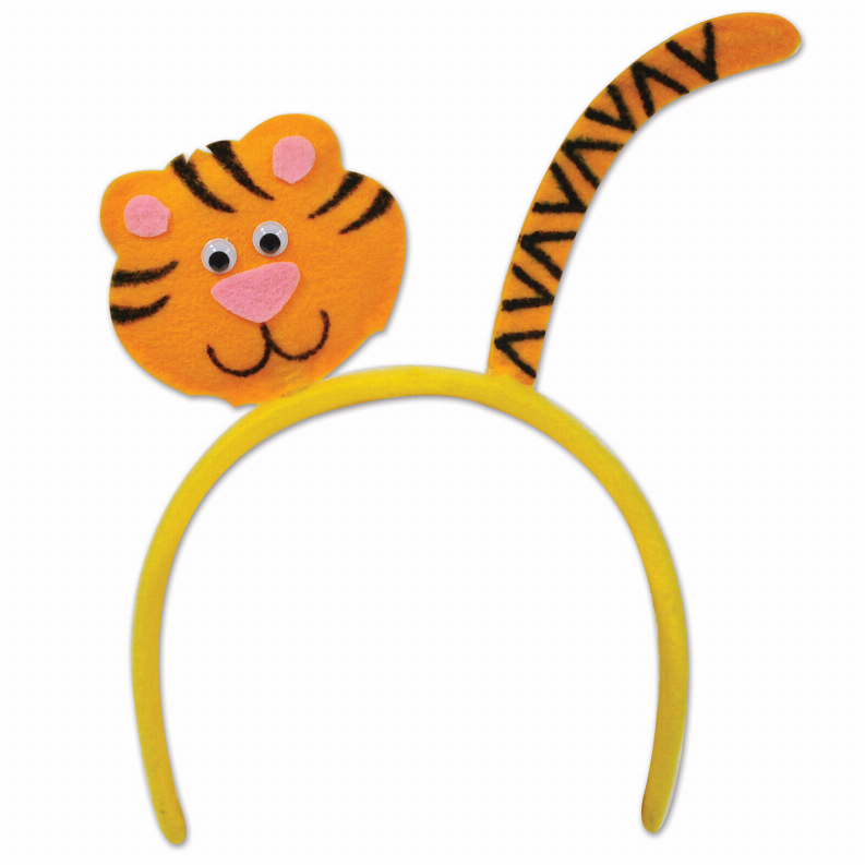 Boppers and Headbands - Jungle Tiger Headband