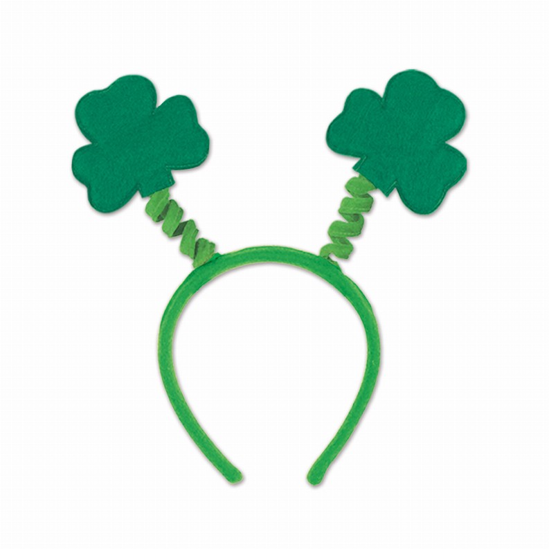 Boppers and Headbands - St. Patrick's Shamrock Boppers