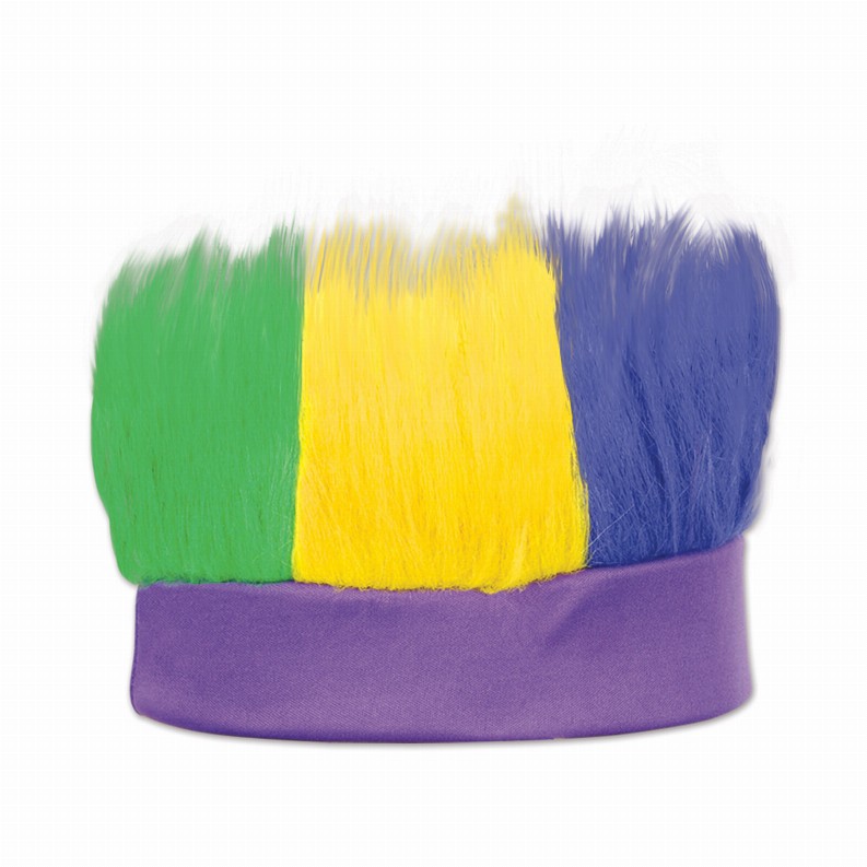 Boppers and Headbands - Mardi Gras Hairy Headband