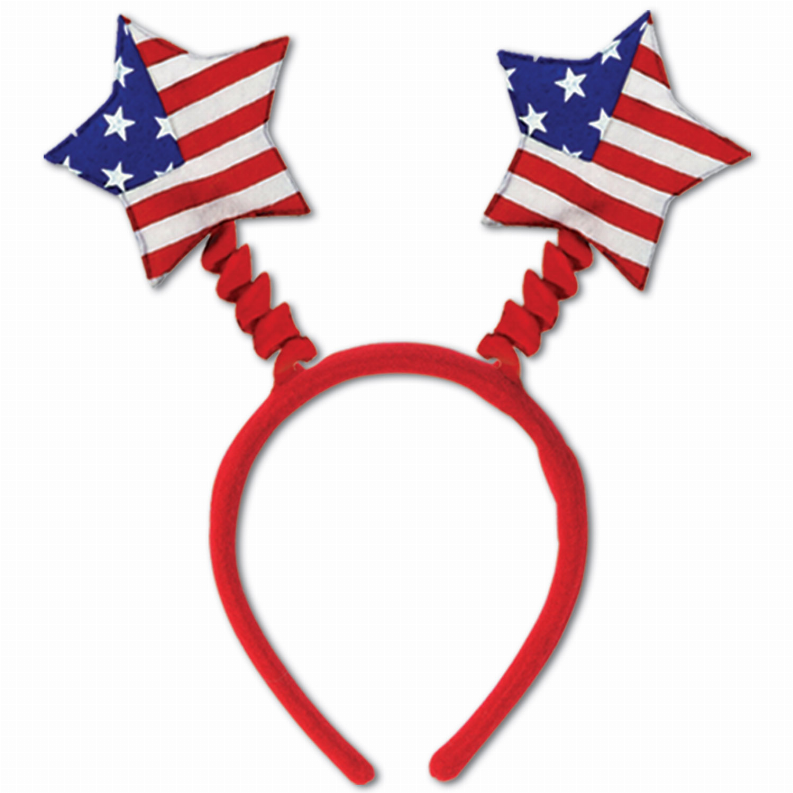 Boppers and Headbands - Patriotic Patriotic Star Boppers