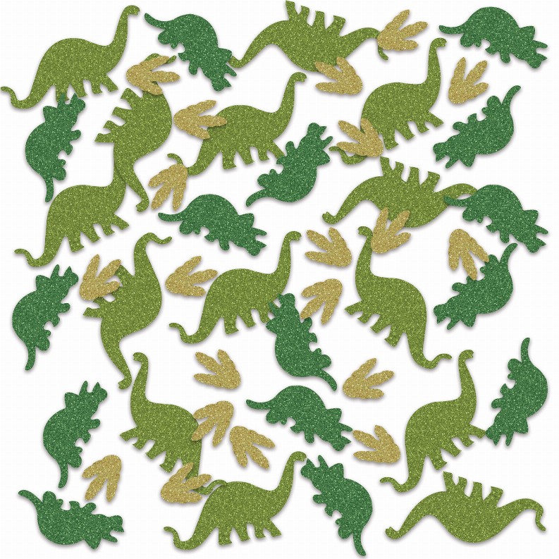 Deluxe Sparkle Confetti - Dinosaurs Dinosaur