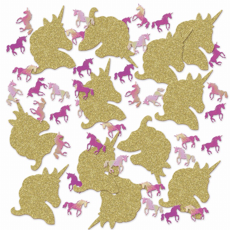 Deluxe Sparkle Confetti - Unicorn Unicorn