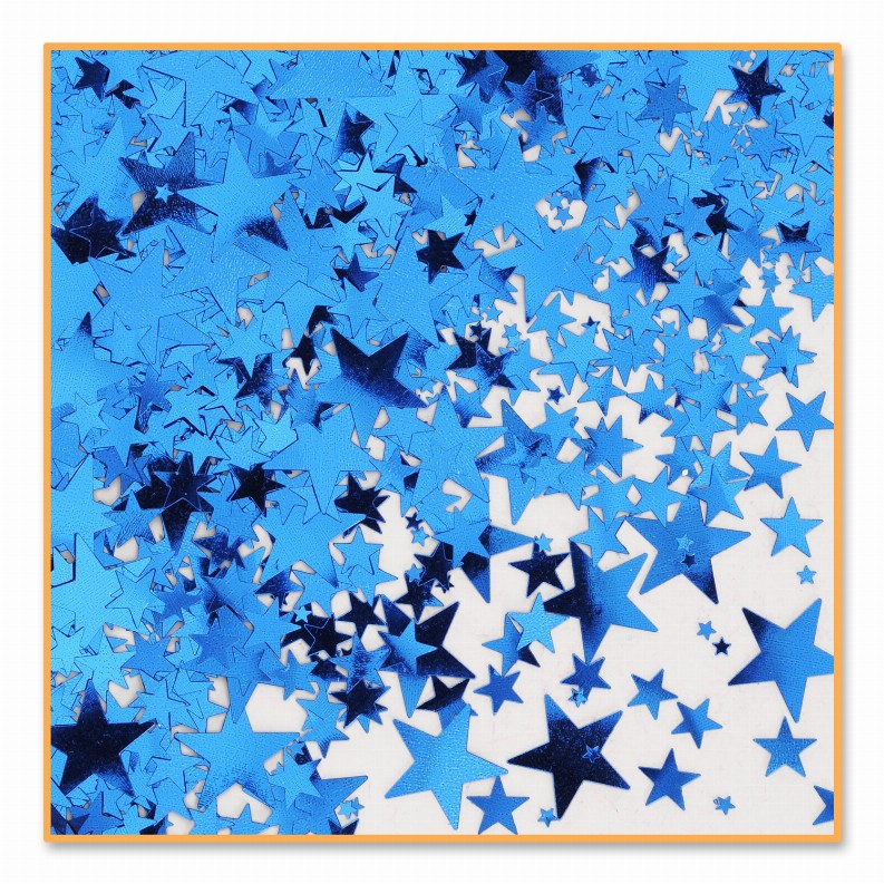 Diploma Mill Confetti - General Occasion Blue Stars