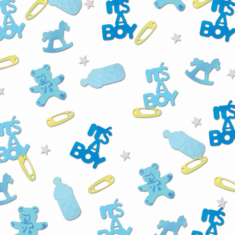 Diploma Mill Confetti - Baby Shower It's A Boy