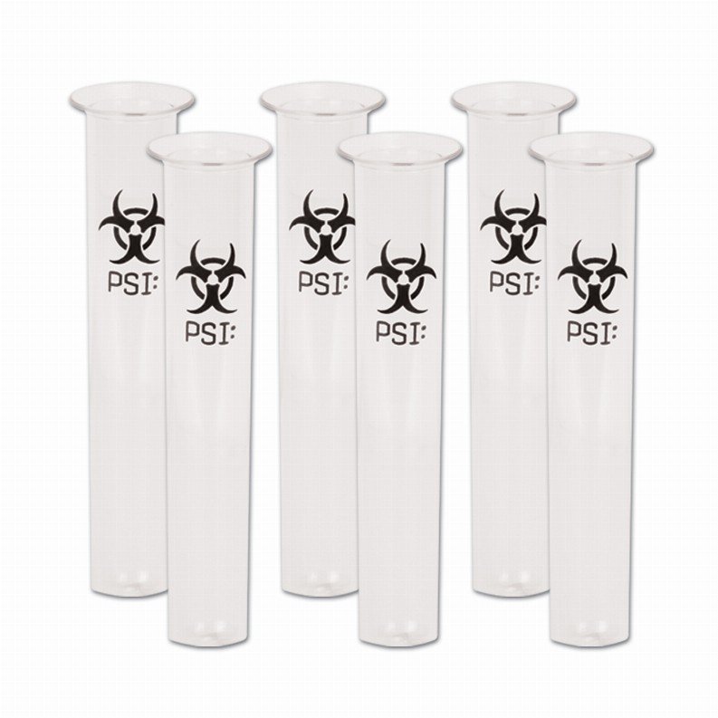 Drinkware for Parties & Occasions (Multiple Designs Available) - 2  OzCrime ScenePSI Test Tube Shot Glasses