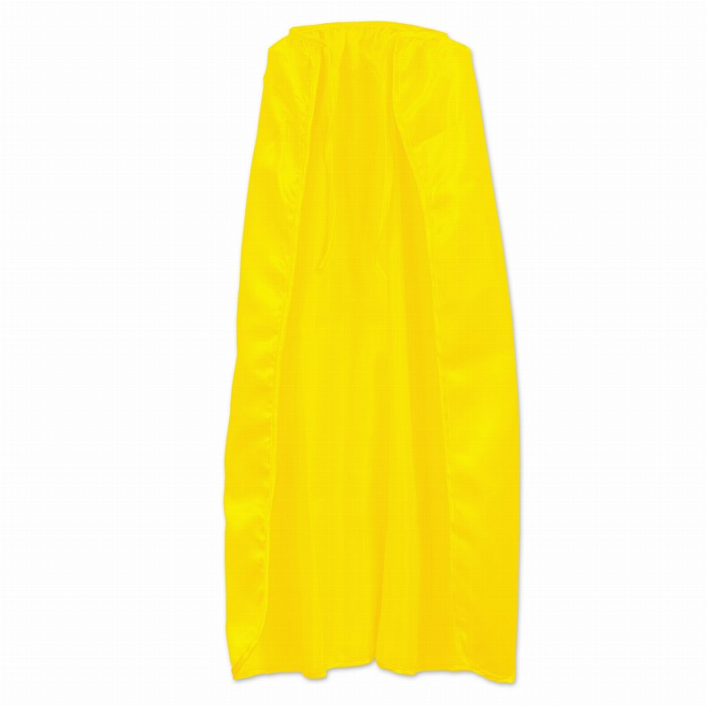 Fabric Cape - Yellow Heroes Fabric Cape