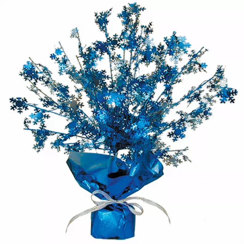 Gleam 'N Burst Centerpiece - Multi-Color christmas/winter gleam 'n burst snowflake gleam 'n burst