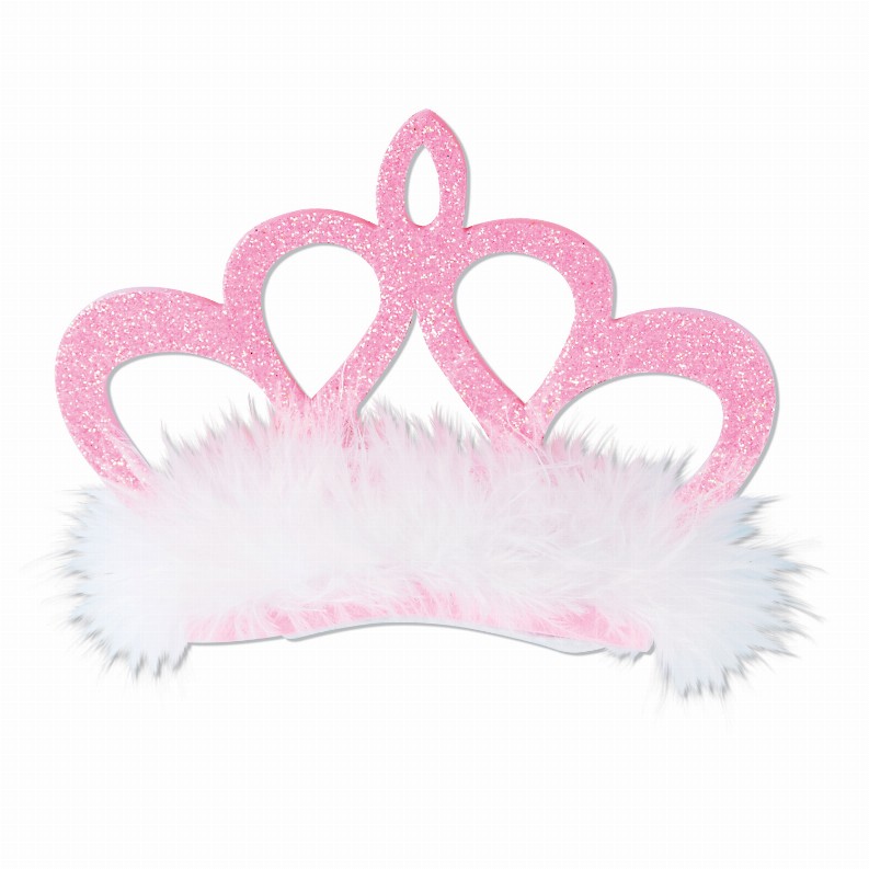 Hair Clips  - Princess Pink Crown