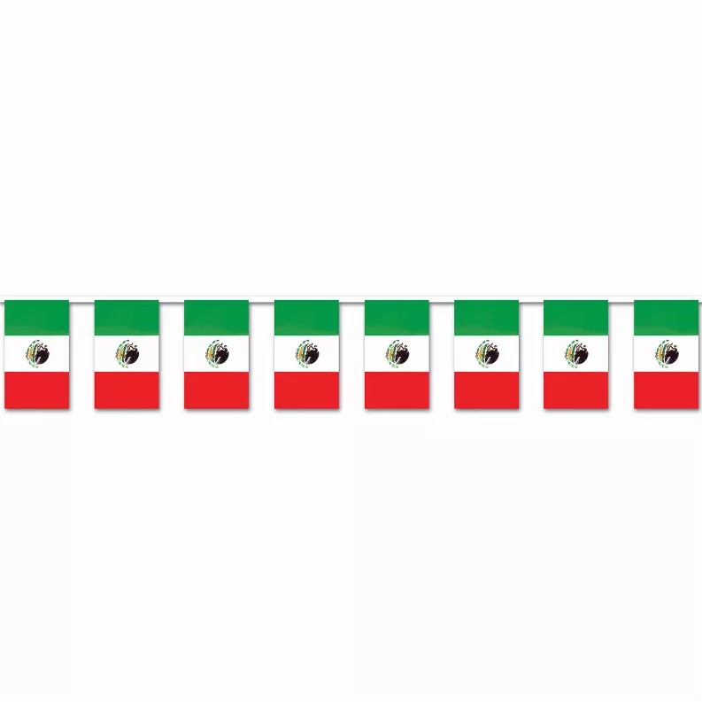 Hanging Banner pennant banner mexican flag